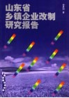 山东省乡镇企业改制研究报告 封面