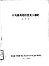 中共鲁南地区党史大事记  关审稿 封面