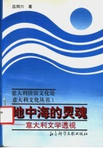 地中海的灵魂  意大利文学透视 封面