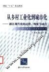 从乡村工业化到城市化  浙江现代化的过程、特征与动力 封面