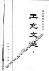 王充文选  上