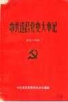 中共遂昌史大事记  1919-1949 电子书封面