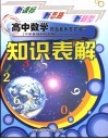 高中数学知识表解 封面