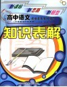 高中语文知识表解 封面