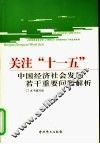 关注“十一五”  中国经济社会发展若干重要问题解析 封面