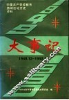 中国共产党成都市西城区地方史资料  大事记 封面