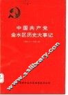 中共郑州市金水区委员会大事记  1960.4-1987-10  上编 封面