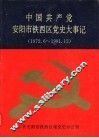 中国共产党安阳市铁西区党史大事记  1972.6-1991.12 封面