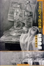 美术高考实战范例  2  素描静物  俊超素描集 封面