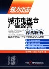 强力出击  城市电视台广告经营实战探析 封面