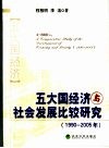 五大国经济与社会发展比较研究  1990-2005年 封面