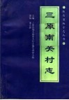 三原南关村志 封面
