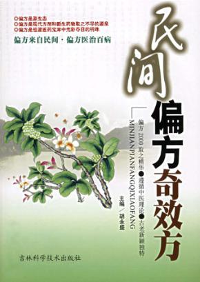 民间偏方奇效方 封面