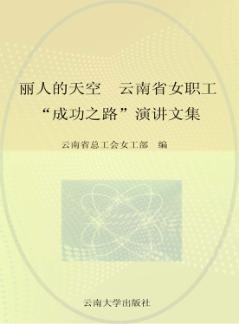 丽人的天空  云南省女职工“成功之路”演讲文集 封面