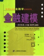金融建模  应用于资本市场、公司金融、风险管理与金融机构 封面