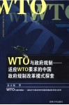 WTO与政府规制 适应WTO要求的中国政府规制改革模式探索 封面