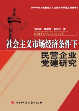 社会主义市场经济条件下民营企业党建研究 封面