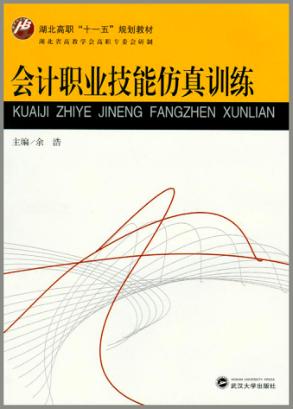 会计职业技能仿真训练 封面