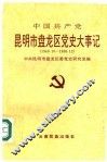中国共产党昆明市盘龙区党史大事记  1949.10-1988.12 封面