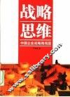 战略思维  中国企业战略路线图  第2版 封面