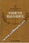 中国现当代精品小说研究 封面