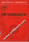 云南个旧锡铜多金属矿床 封面