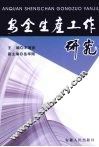 安全生产工作研究 电子书封面