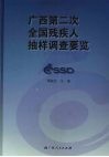 广西第二次全国残疾人抽样调查要览 封面