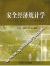 安全经济统计学 封面