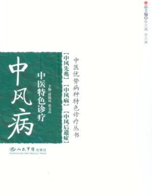 中风病中医特色诊疗 封面