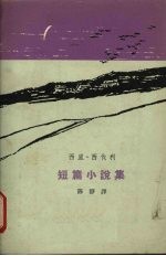 西里·西伐利短篇小说集 封面