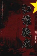 江淮骁龙  中国人民解放军第二十五军征战纪实 封面