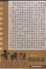 霍国强书法作品 封面