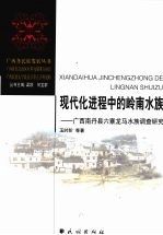 现代化进程中的岭南水族：广西南丹县六寨龙马水族调查研究 封面