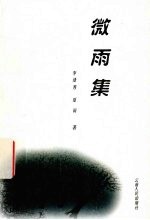 微雨集 封面