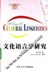 文化语言学研究 封面