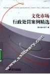 文化市场行政处罚案例精选 封面