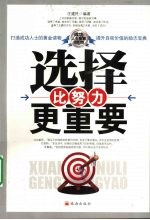 选择比努力更重要 封面