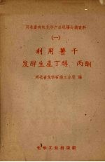 利用薯干发酵生产丁醇、丙酮 封面