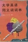 大学英语同义词词林 封面
