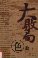 大败局  色败  上 封面