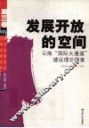 发展开放的空间  云南“国际大通道”建设理论探索 封面
