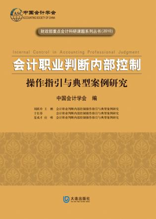 会计职业判断内部控制 封面