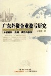 广东外资企业盈亏研究  分析框架、数据、模型与案例 封面