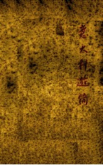意大利游简 封面
