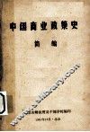 中国商业政策史  简编 电子书封面