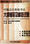 2001年全国会计专业技术资格考试指导用书  中级会计资格考试大纲辅导及模拟试题 封面