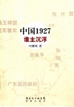 中国1927谁主沉浮 封面