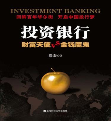 投资银行  财富天使VS金钱魔鬼 封面