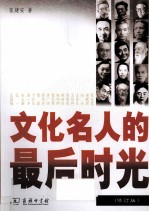 文化名人的最后时光  修订版 封面